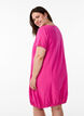 Katoenen jurk met korte mouwen, Roze, Model image number 2
