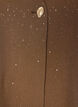 Blouse met glitter en V-hals, Bruin, Packshot image number 2