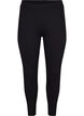 Legging met rits, Black, Packshot image number 0