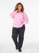 Blouse met verticale strepen, Roze, Model image number 1