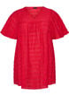 Tuniek in lyocell met vlindermouwen, Rood, Packshot image number 0