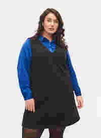 Gewatteerde Spencer jurk, Black, Model