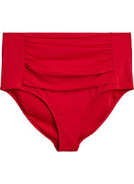 Bikinibroekjes met hoge taille, Rood