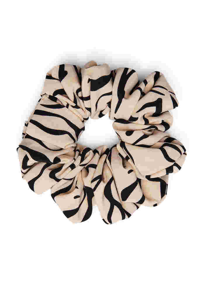 Effen kleur scrunchie, Animal AOP, Packshot image number 0