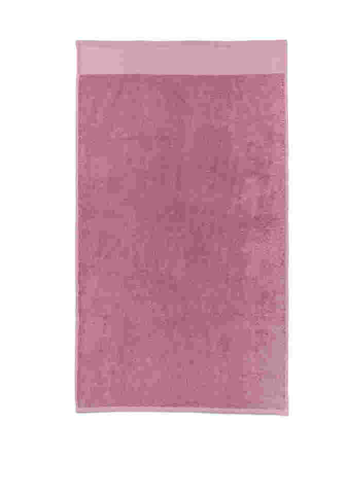Handdoek van katoenen badstof, Deauville Mauve, Packshot image number 1