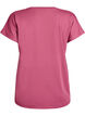 Losvallend sport T-shirt met V-hals, Rood, Packshot image number 1