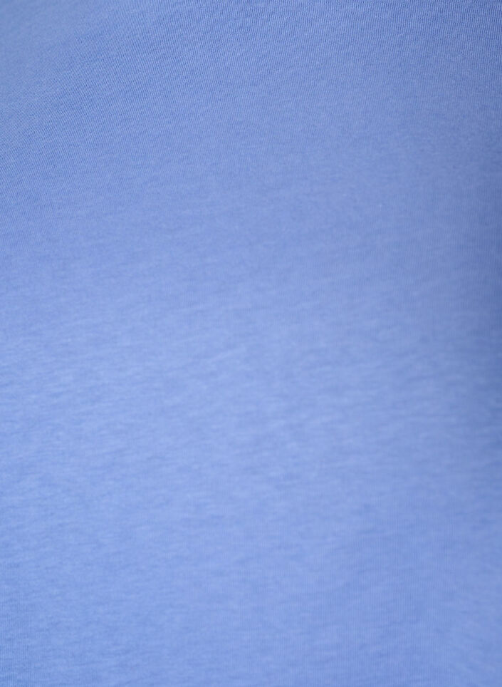 T-shirt met asymmetrische kanten zoom, Paars, Packshot image number 2
