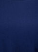 T-shirt met ronde hals en A-lijn vorm, Blauw, Packshot image number 2