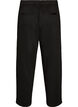 Losse jerseybroek met hoge taille, Zwart, Packshot image number 1