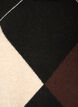 Breisel met harlekijnpatroon, Zwart, Packshot image number 2