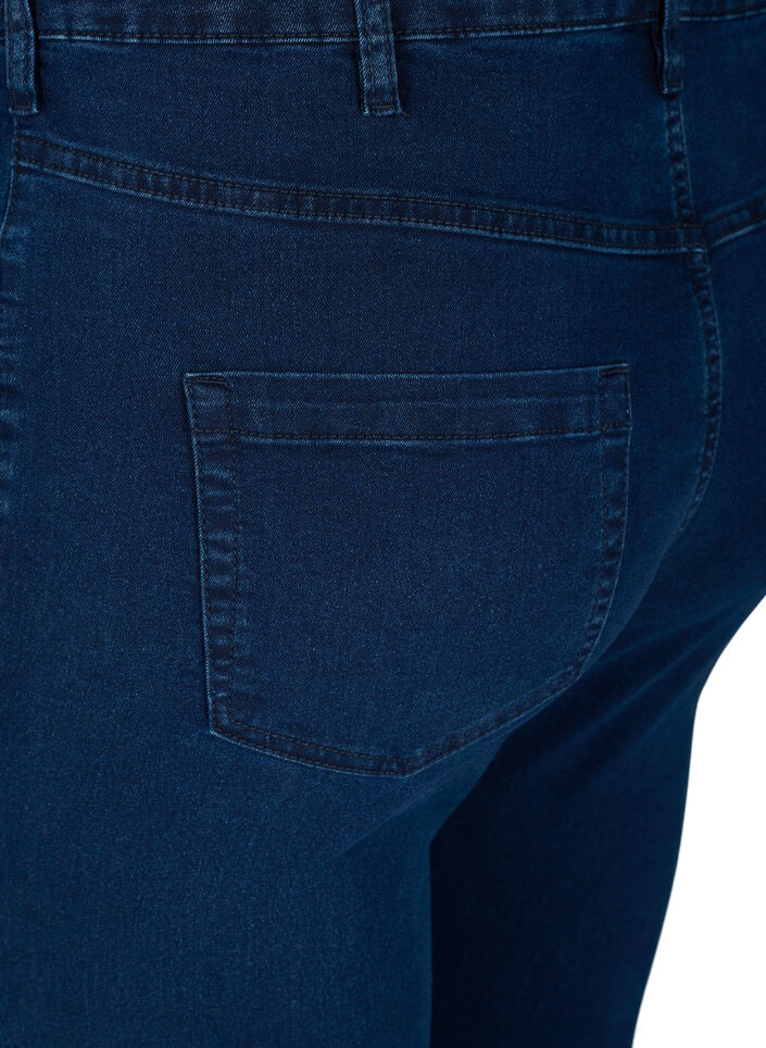 super slim fit Amy jeans met hoge taille, Blauw, Packshot image number 3