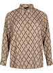 Shirt met patroon en lange mouwen, Grafic AOP, Packshot image number 0