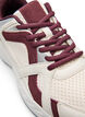 Sportieve sneakers met mesh, Rood, Packshot image number 3