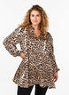 Tuniek met luipaardprint en lange mouwen, Leo AOP, Model image number 0