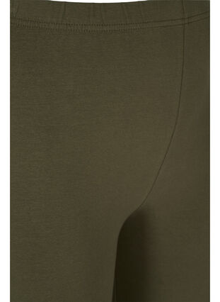 Katoenen legging met printdetails, Ivy Green, Packshot image number 2