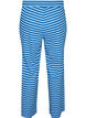 Gestreepte pyjamabroek met een high waist en wijde pijpen, 2387, Packshot image number 1