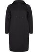 Sweatshirt jurk met capuchon en zakken, Zwart, Packshot image number 0