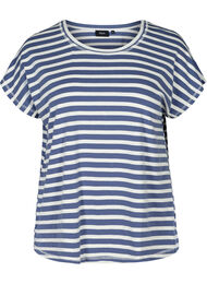 Katoenen t-shirt met strepen, Twilight Blue Stripe