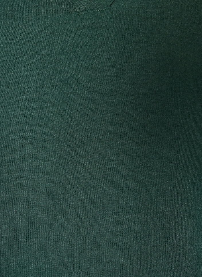 Tuniek met doorschijnende kanten mouwen, Groen, Packshot image number 2