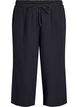 Culotte broek met een hoge taille, Zwart, Packshot image number 0