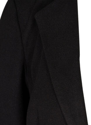 Klassieke open jas, Black, Packshot image number 2