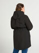 Softshell jas met capuchon, Black solid, Model image number 1