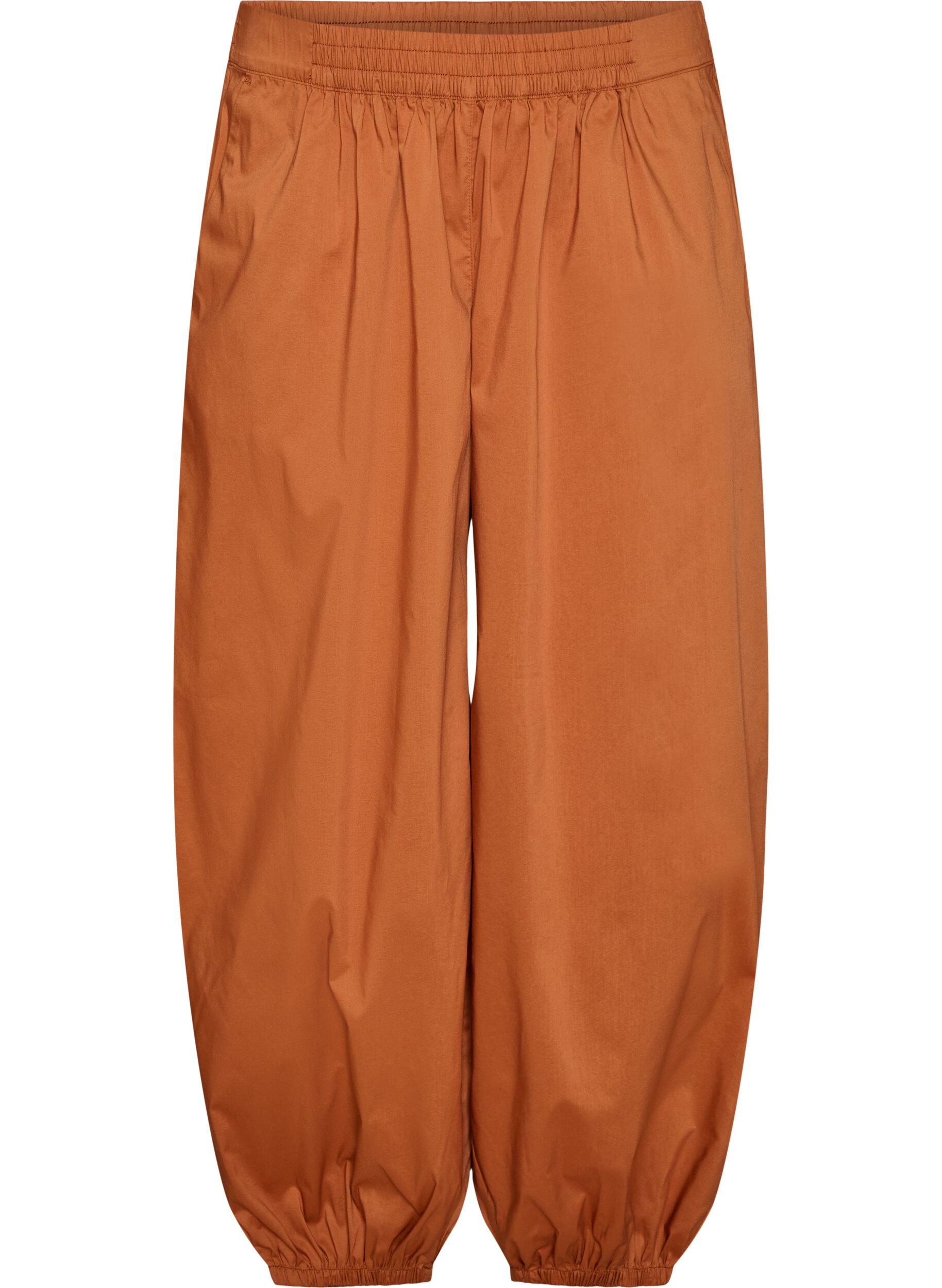 Ballonbroek met zakken en een elastische tailleband
