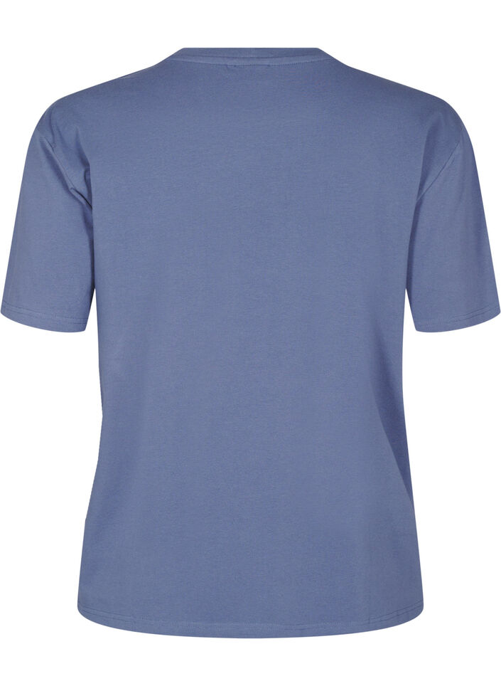Sportief T-shirt in biologische katoen, , Packshot image number 1