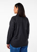 Shirt met strassteentjes, Black, Model image number 1