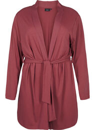 Ochtendjas met strikceintuur, Rose Brown