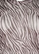 Mesh top met zebra print, Zwart, Packshot image number 2