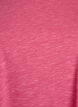 Los workout T-shirt met korte mouwen, Roze, Packshot image number 2