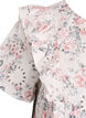 Katoenen blouse met broderie anglaise en ruches, Rood, Packshot image number 3