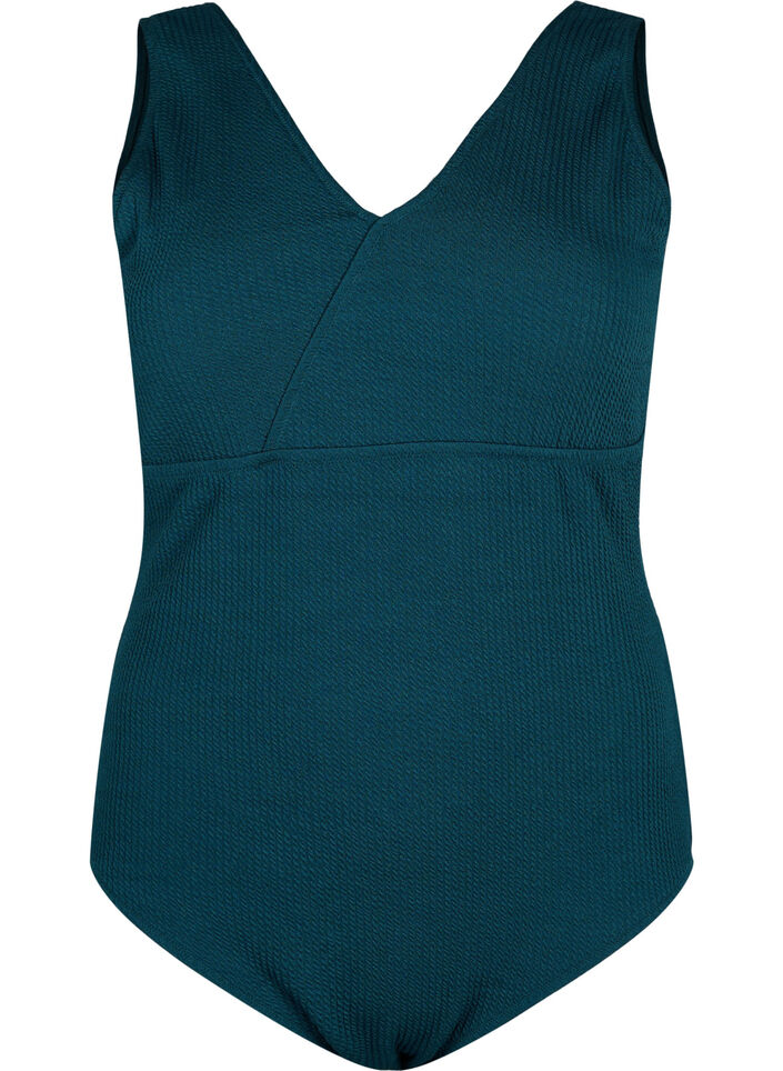 Badpak met crêpestructuur en wikkeleffect, Dark Sea, Packshot image number 0