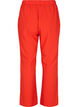 Flared broek met elastiek in de taille, Rood, Packshot image number 1