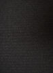 Blouse met structuur en golvende randen, Zwart, Packshot image number 2