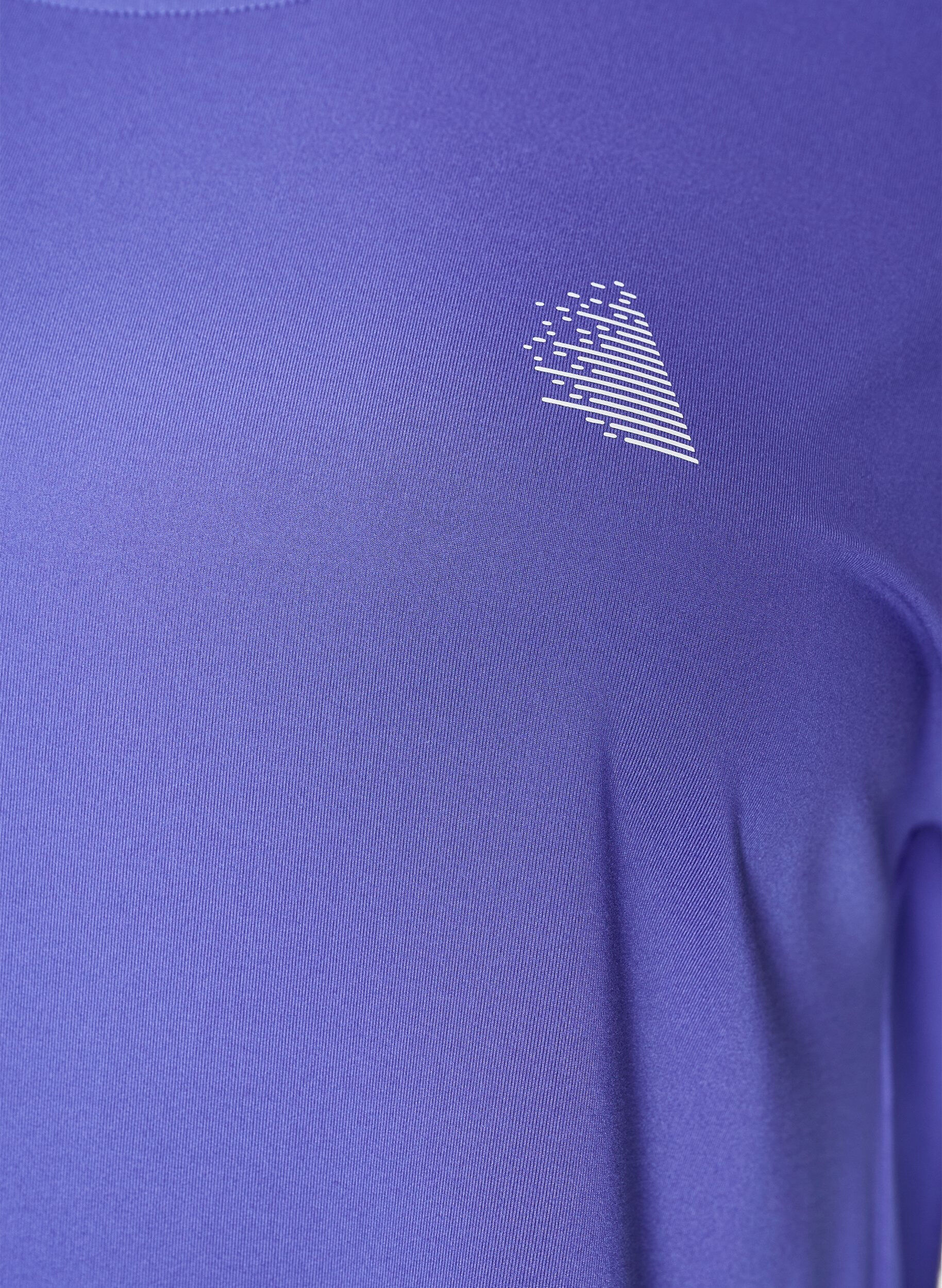 ZizziEffen gekleurd trainingsshirt, Blauw, Packshot image number 2