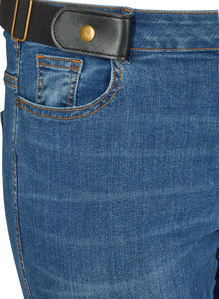 Elastische riem, Zwart, Packshot image number 2