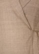 Wikkelshirt met striksluiting, Bruin, Packshot image number 2