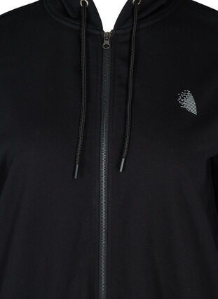 Sweatshirt met capuchon en print, Black Move, Packshot image number 2