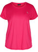 Effen sportshirt, Roze, Packshot image number 0