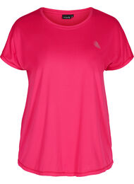 Effen sportshirt, Roze
