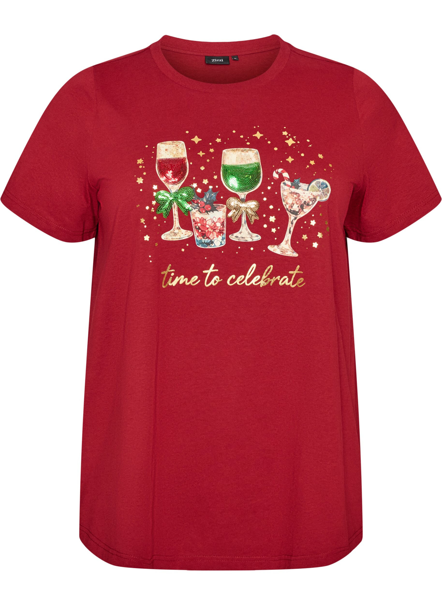 Kerst T-shirt van biologisch katoen