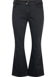Ellen bootcut jeans met hoge taille, Grey Denim