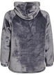 Velours hoodie met kangoeroezak, Grijs, Packshot image number 1