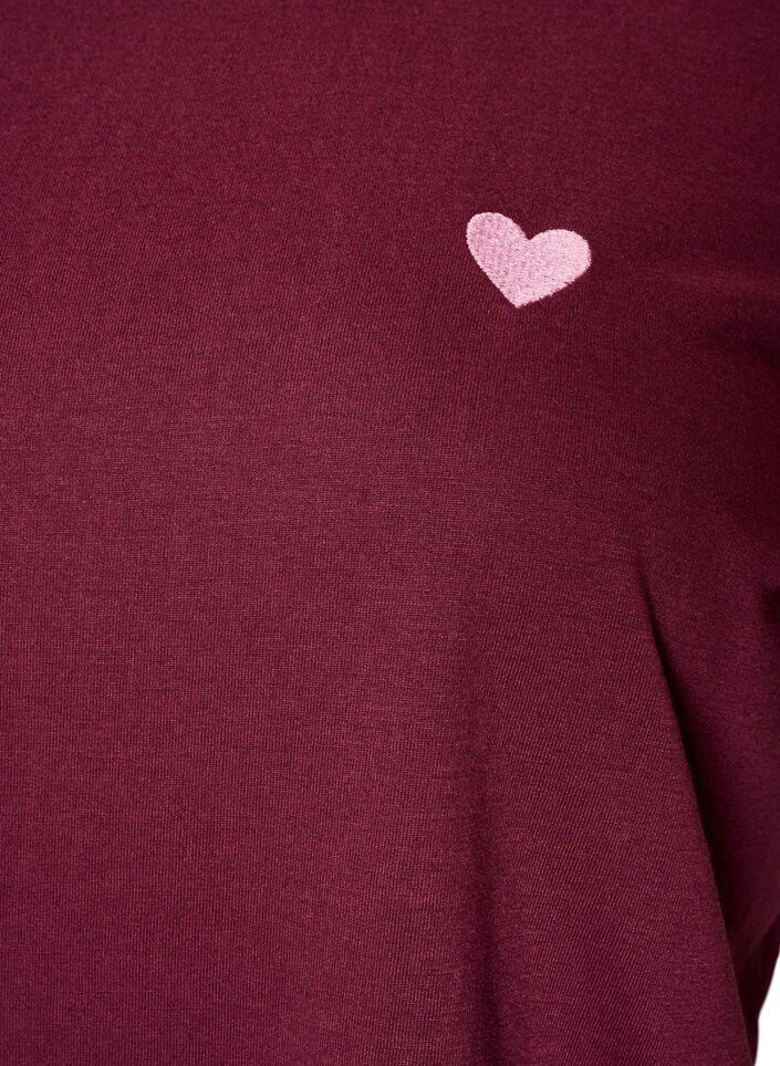 T-shirt met print, Rood, Packshot image number 2