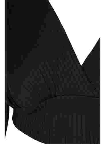 Topje met lange mouwen, Black, Packshot image number 2