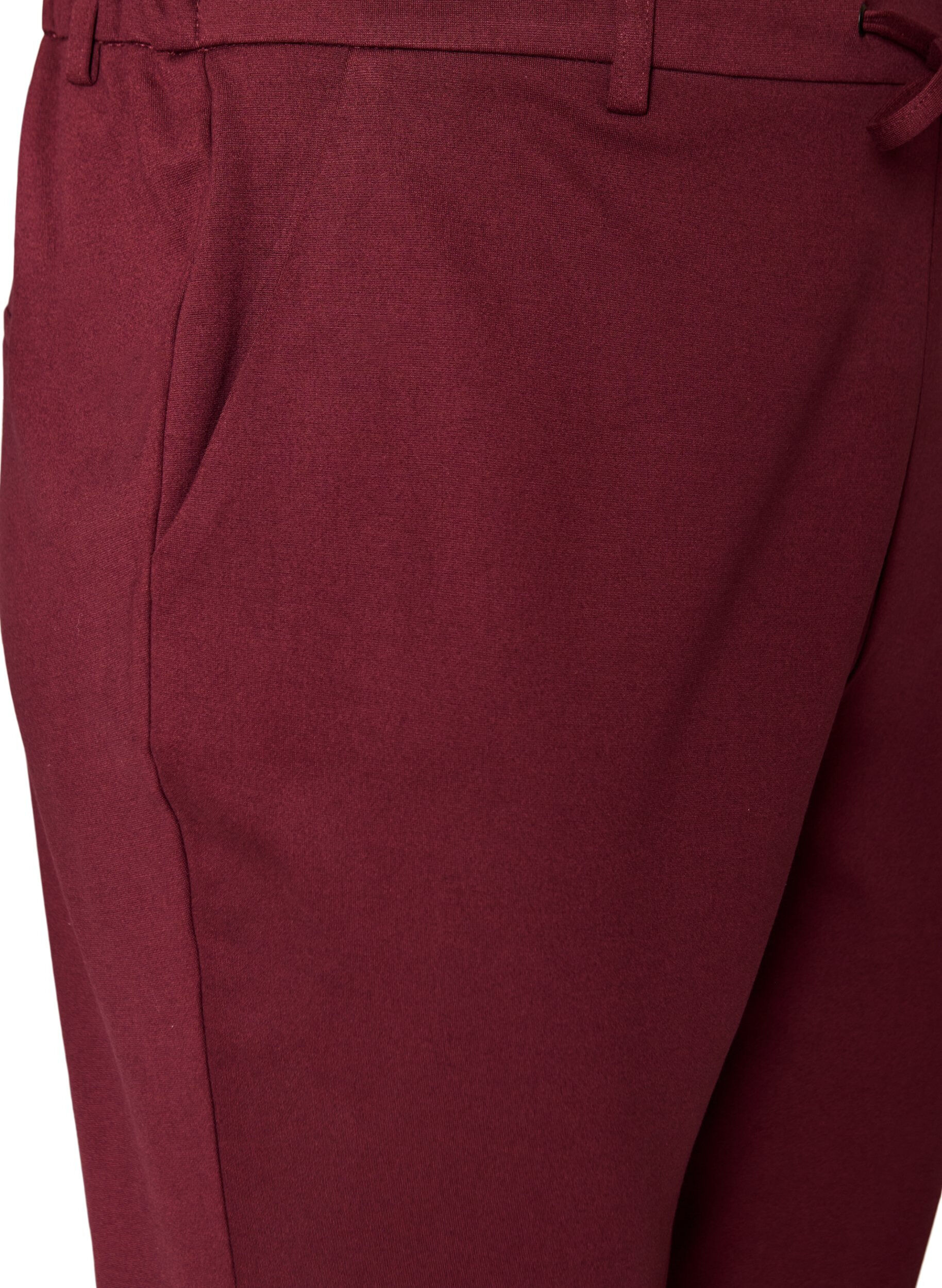 ZizziCropped Maddison broek, Rood, Packshot image number 2