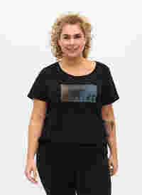 Trainingsshirt met print, Black Citadel, Model