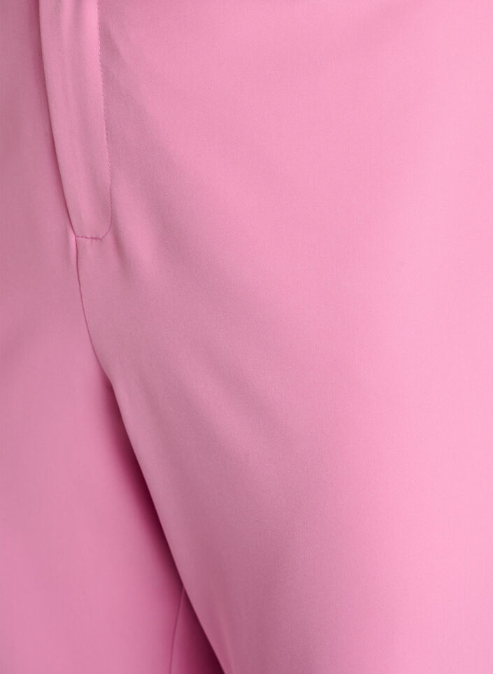 Broek met zakken en rechte pijpen, Roze, Packshot image number 2